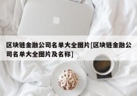 区块链金融公司名单大全图片[区块链金融公司名单大全图片及名称]